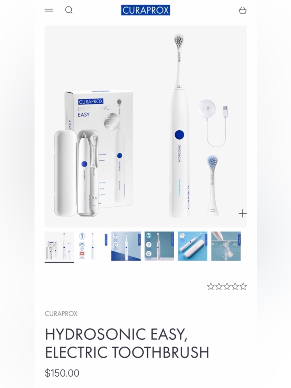CURAPROX Hydrosonic Easy Electric Toothbrush
